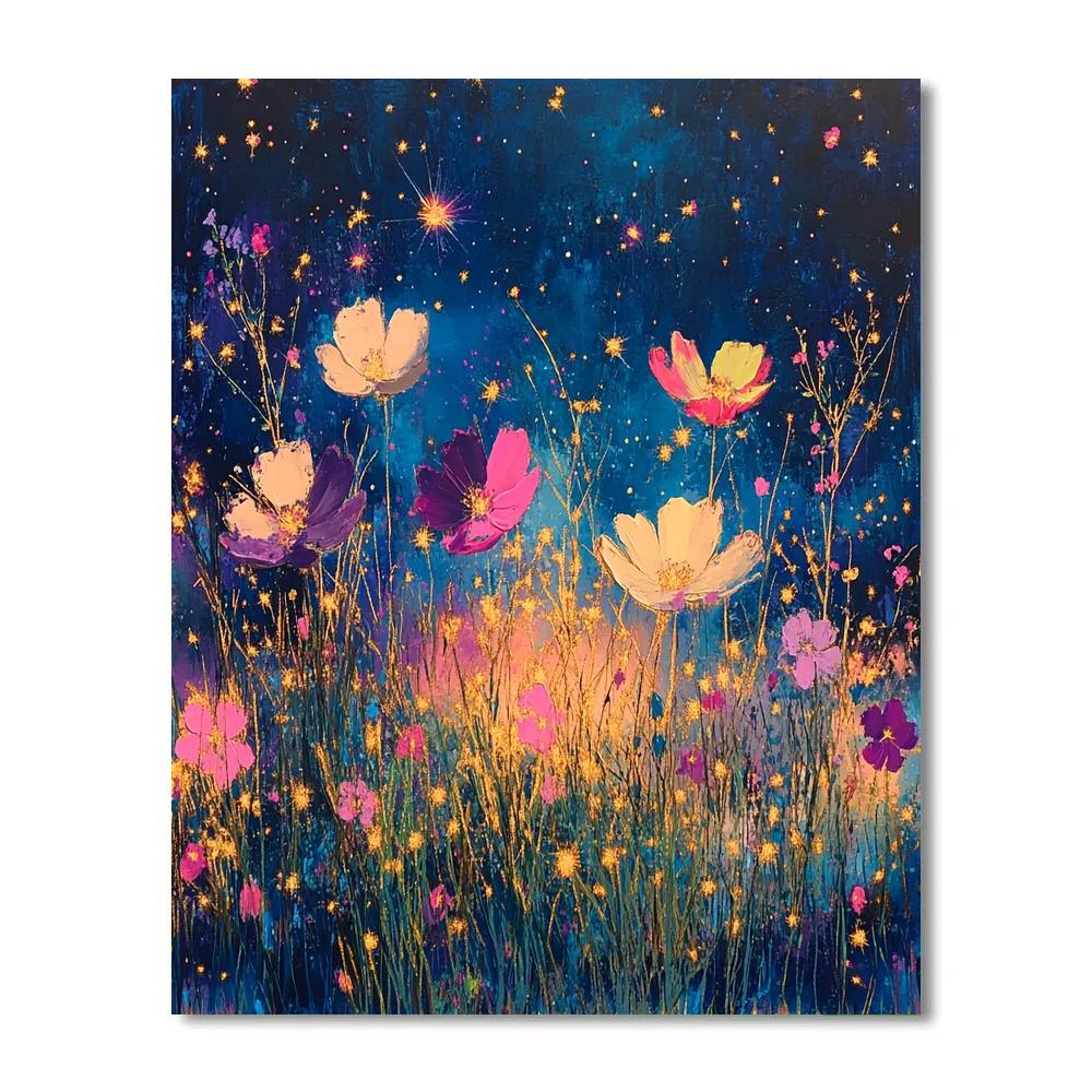 Edgar Degas Inspired Celestial Gardens Painting by numbers kit