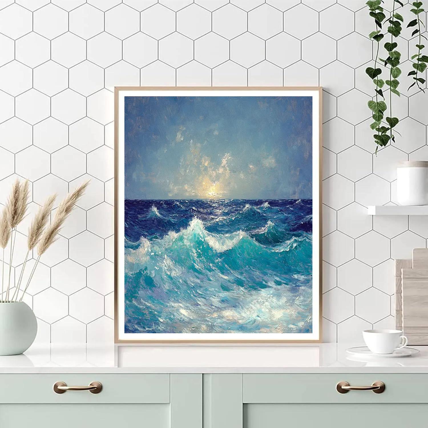 Edgar Degas Inspired Oceanic Whispers paint by numbers