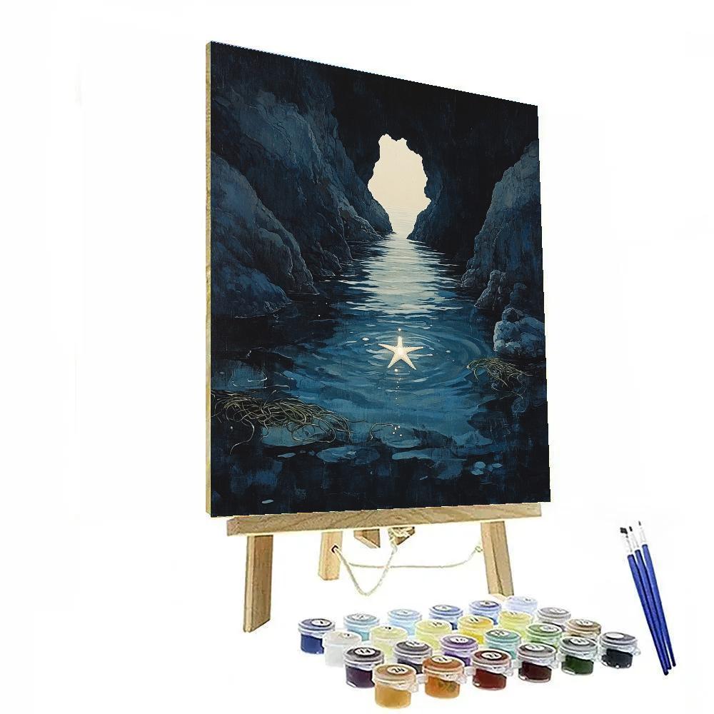 Caravaggio Inspired Lunar Tide Pool Paint by numbers kits