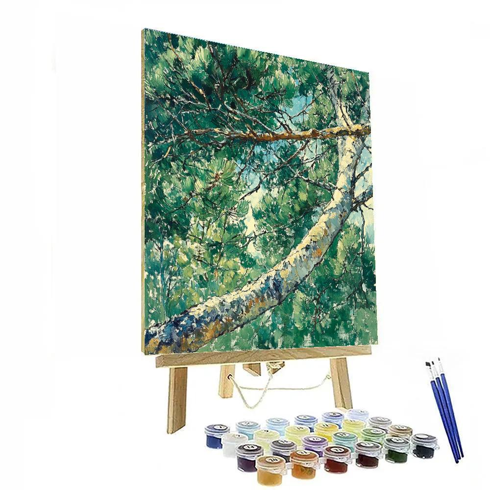 Edgar Degas Inspired Whispering Pines Numbered painting kits