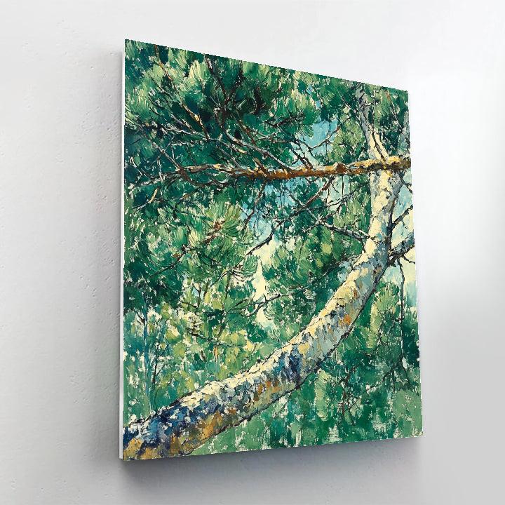 Edgar Degas Inspired Whispering Pines Numbered painting kits