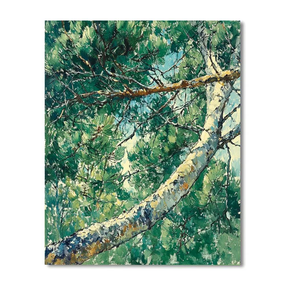 Edgar Degas Inspired Whispering Pines Numbered painting kits