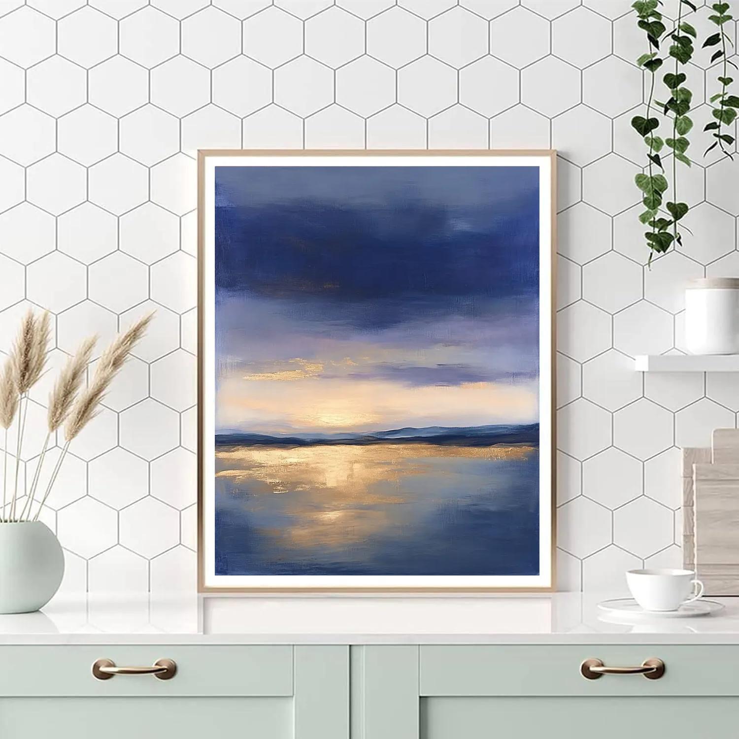 Paul Cézanne Inspired Celestial Stillness Paint by numbers art