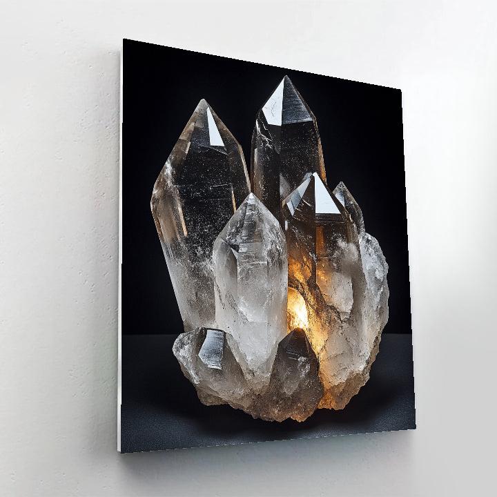 Caravaggio Inspired Crystal Vein painting number kit