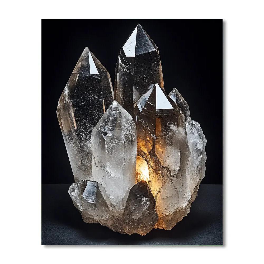 Caravaggio Inspired Crystal Vein painting number kit