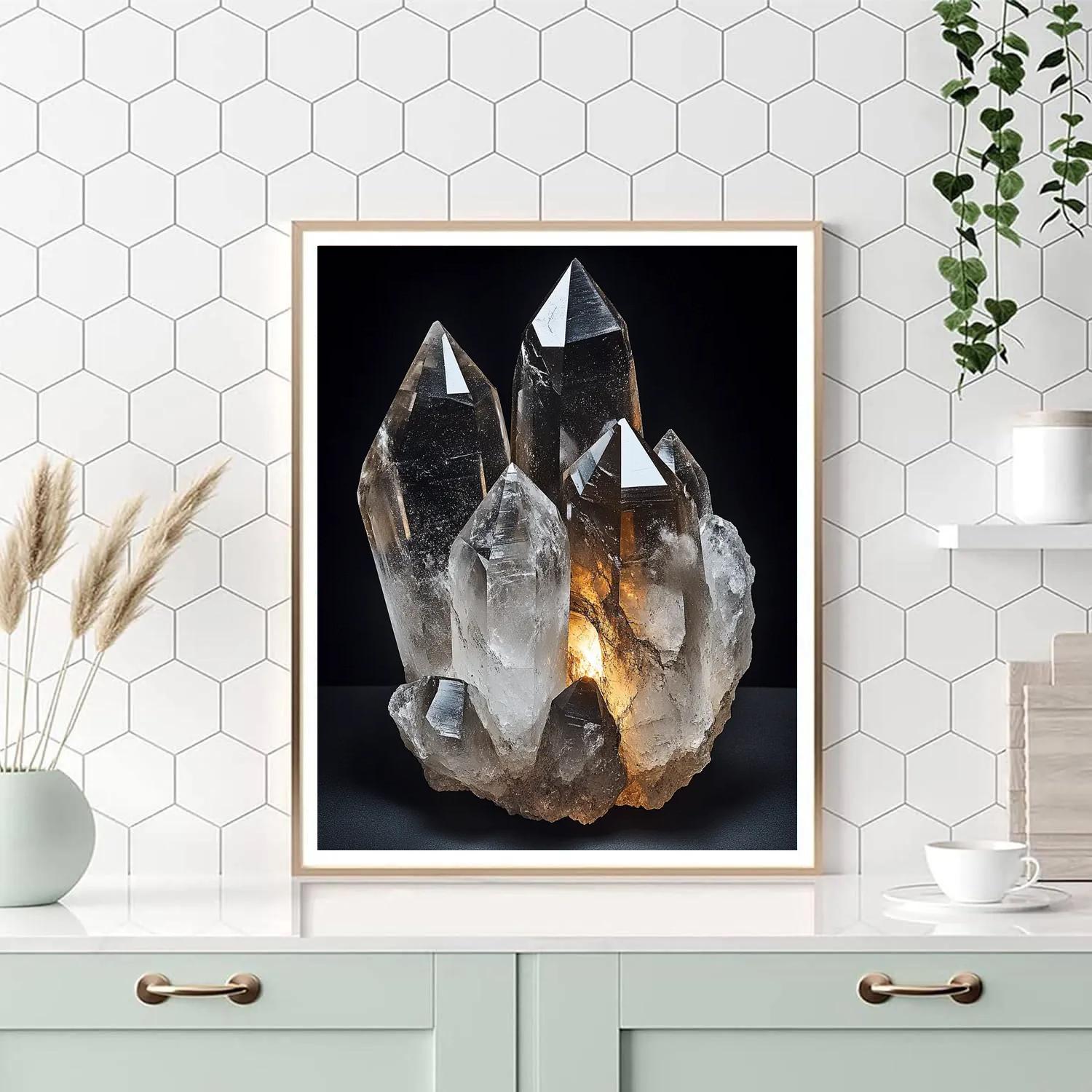 Caravaggio Inspired Crystal Vein painting number kit