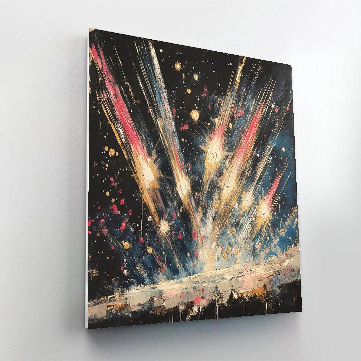 Edgar Degas Inspired Meteor Dance painting number kit
