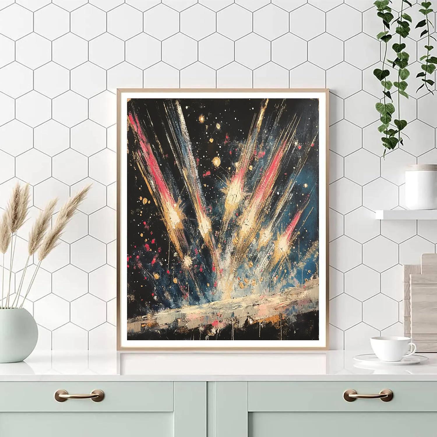 Edgar Degas Inspired Meteor Dance painting number kit