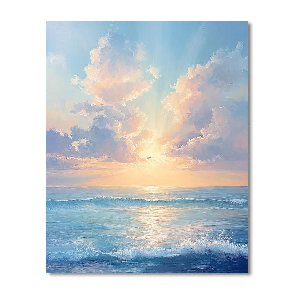 Edgar Degas Inspired Luminous Dreamscapes Painting by numbers kit