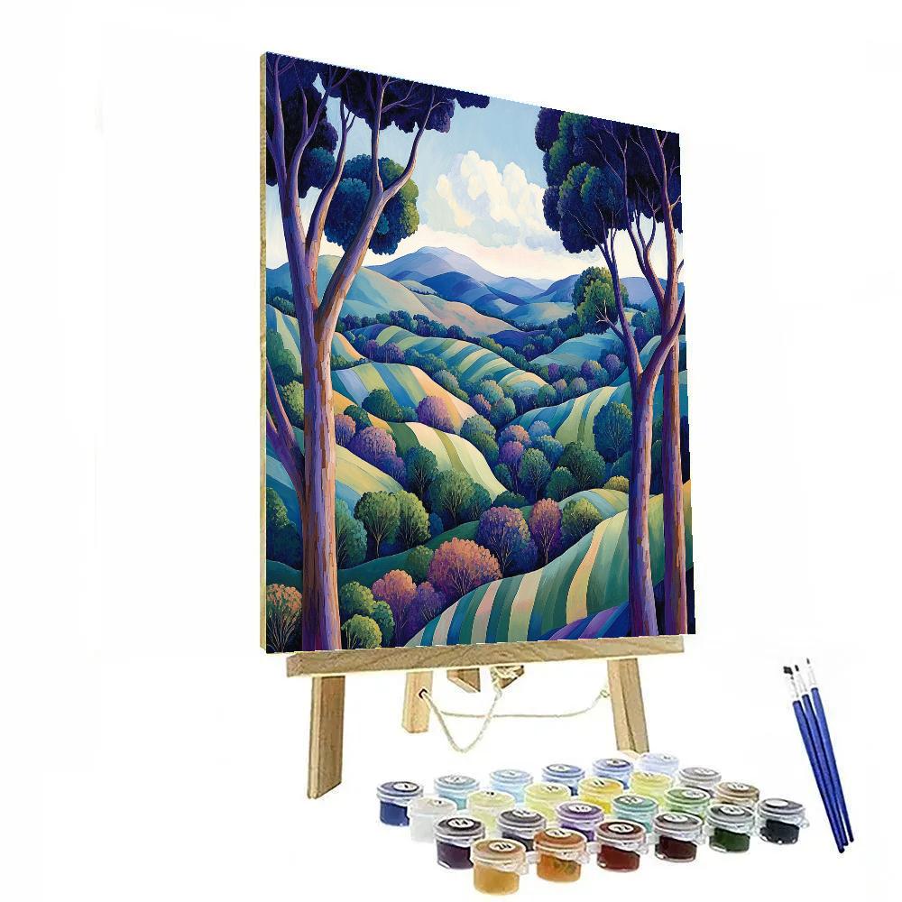 J. E. H. MacDonald Inspired Rhythmic Algoma Valley Vistas Paint by numbers kits