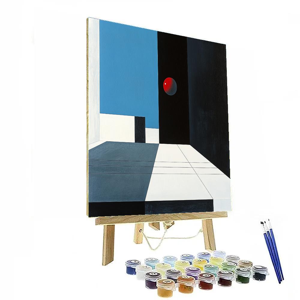 Kazimir Malevich Inspired Binary Void Grid Paint by numbers kits