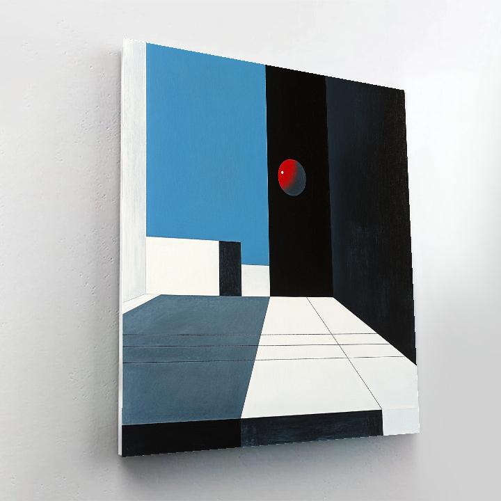 Kazimir Malevich Inspired Binary Void Grid Paint by numbers kits