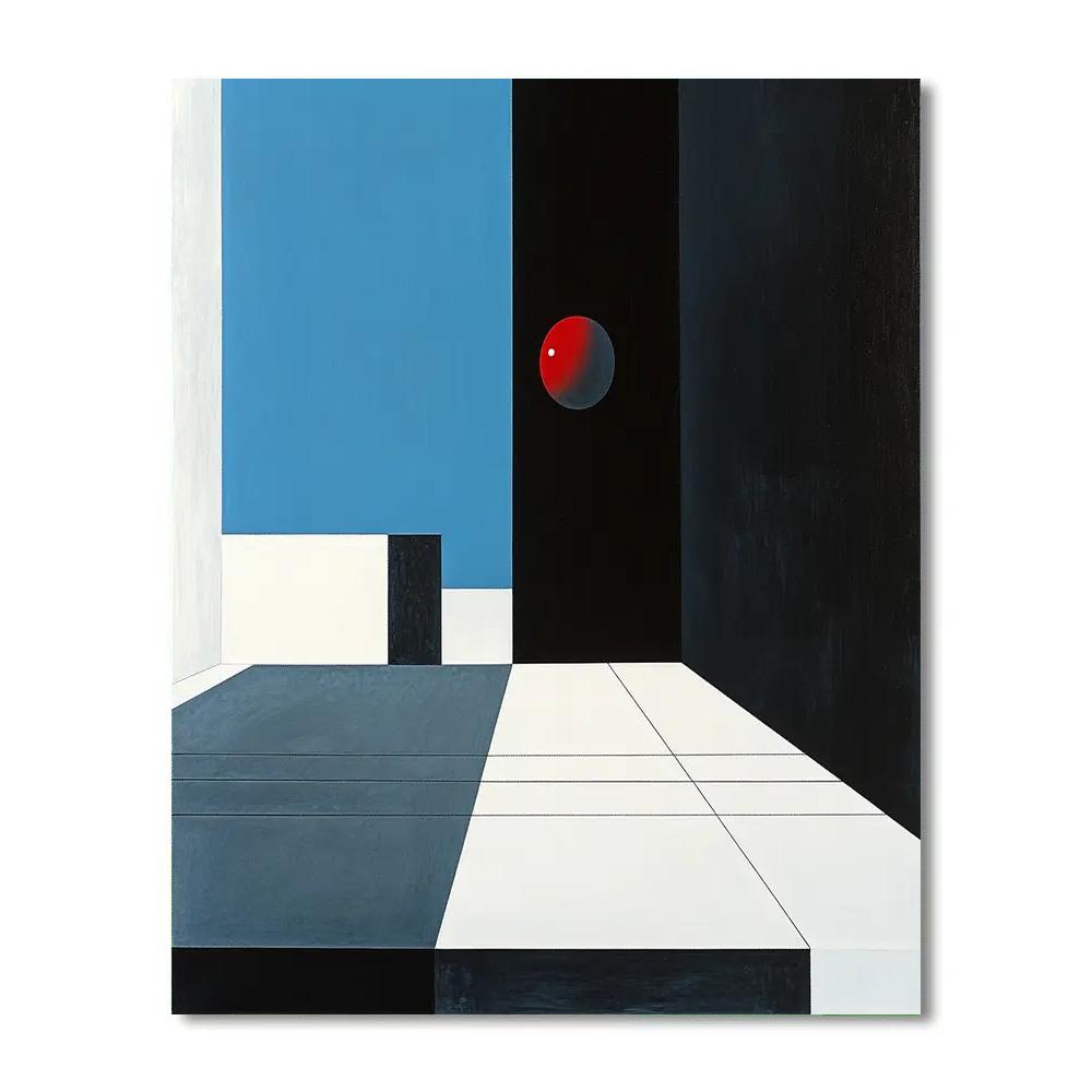 Kazimir Malevich Inspired Binary Void Grid Paint by numbers kits