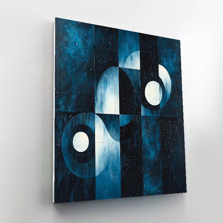 Kazimir Malevich Inspired Celestial Harmony paint by numbers