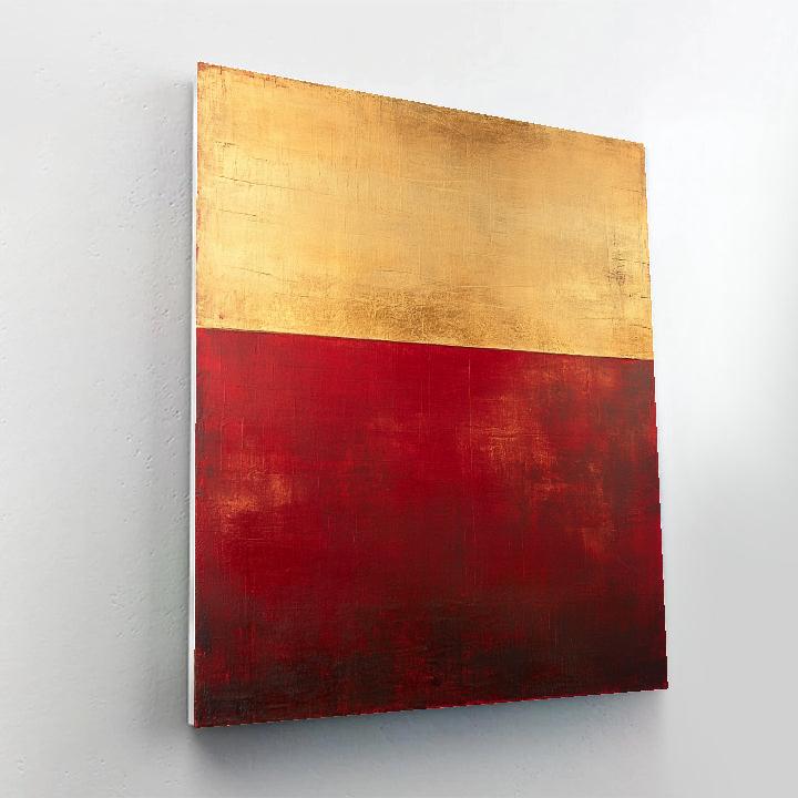 Mark Rothko Inspired Crimson Quietude Paint by numbers kits