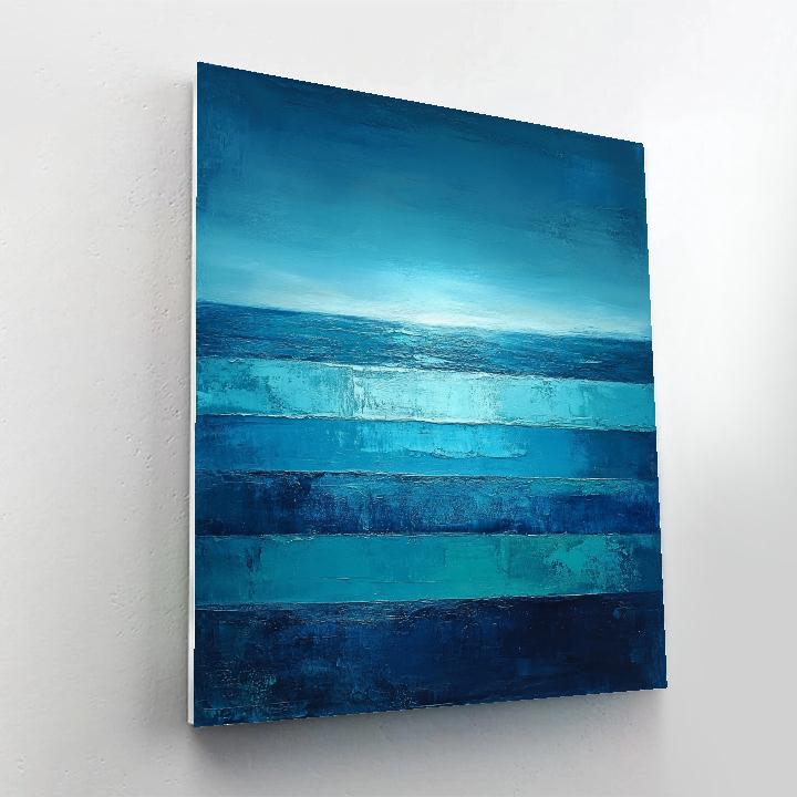 Mark Rothko Inspired Oceanic Silence Paint by numbers kits