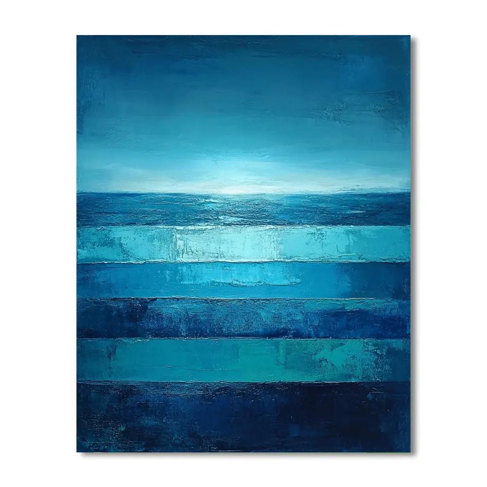 Mark Rothko Inspired Oceanic Silence Paint by numbers kits