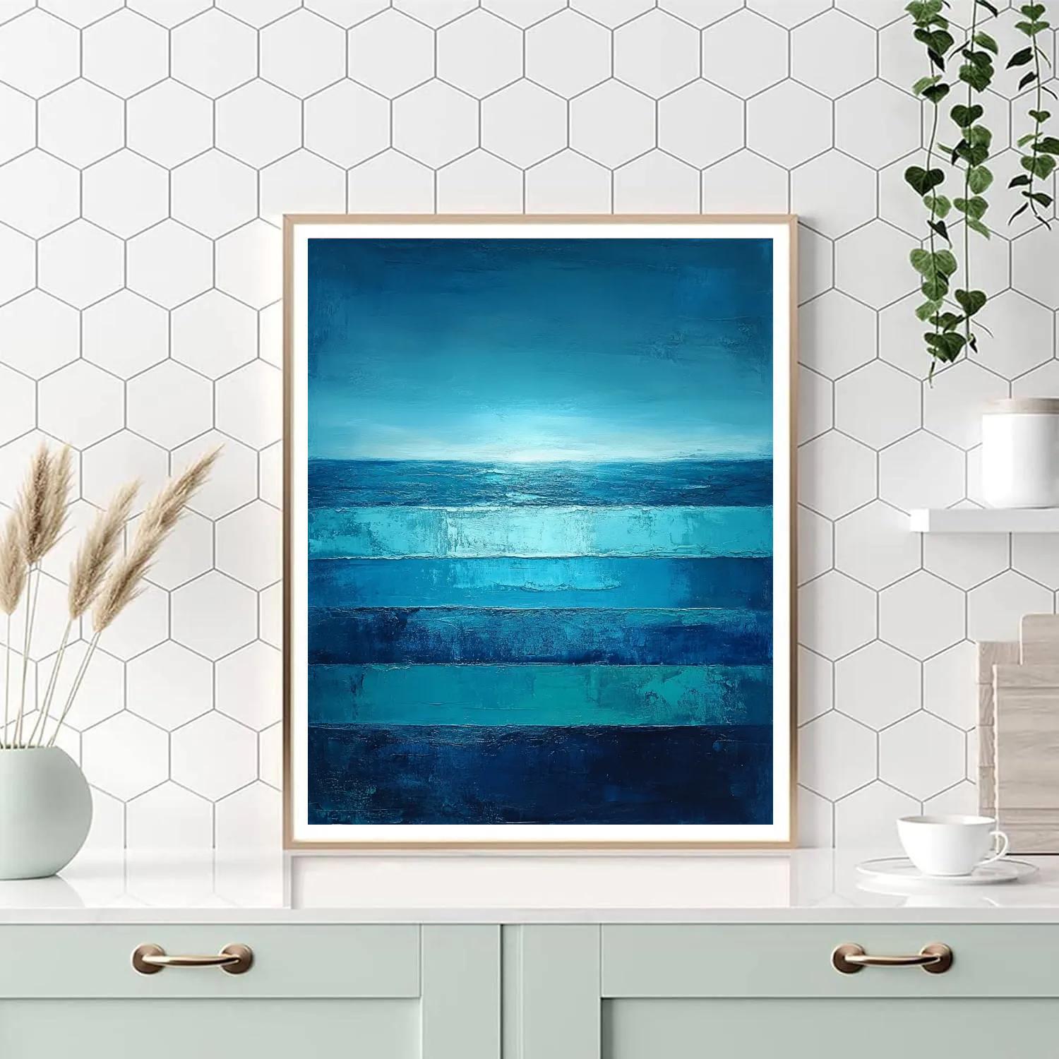 Mark Rothko Inspired Oceanic Silence Paint by numbers kits