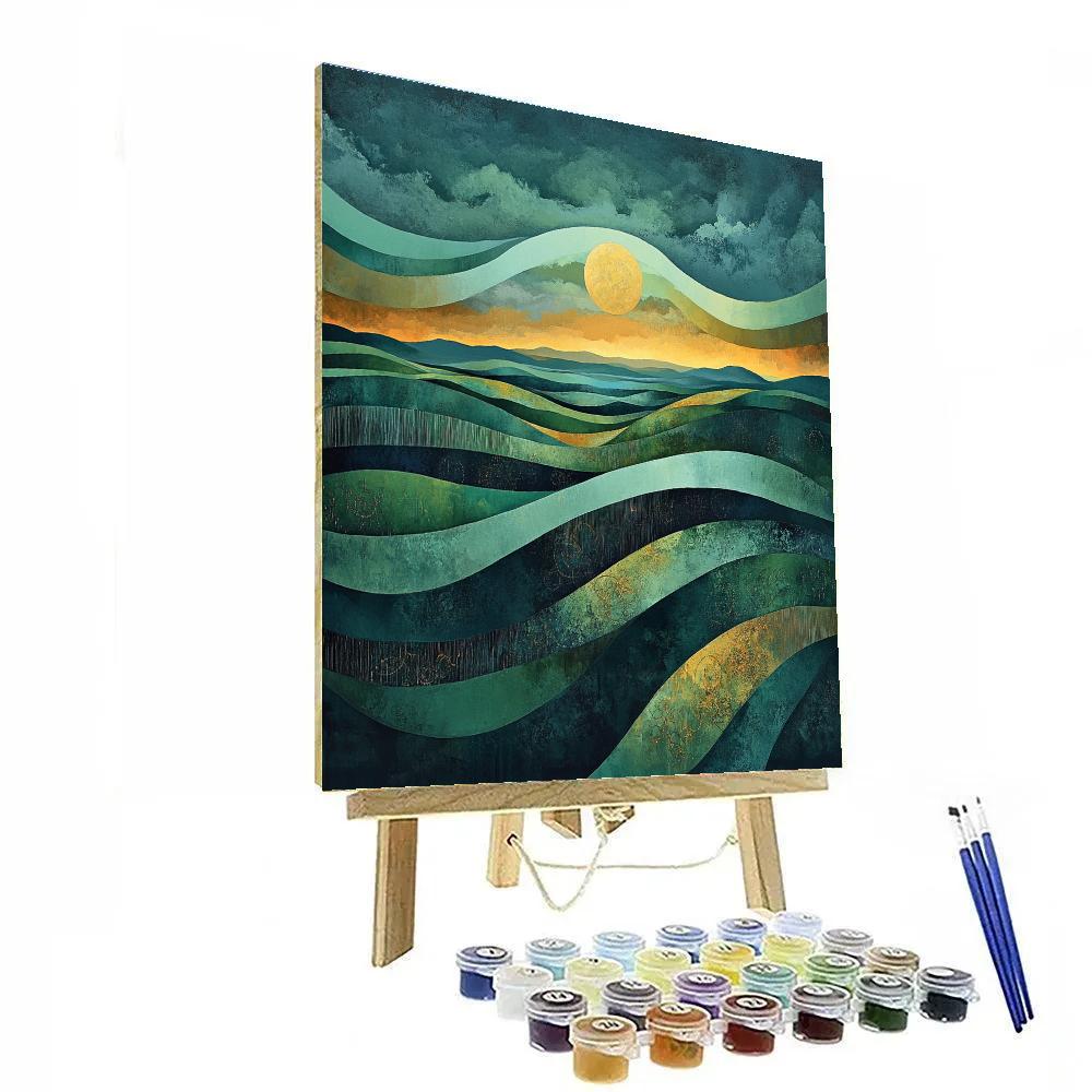 Max Ernst Inspired Echoing Horizons Paint by numbers kits