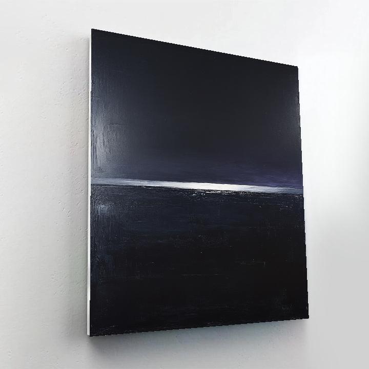 Mark Rothko Inspired Midnight Orbit paint by numbers