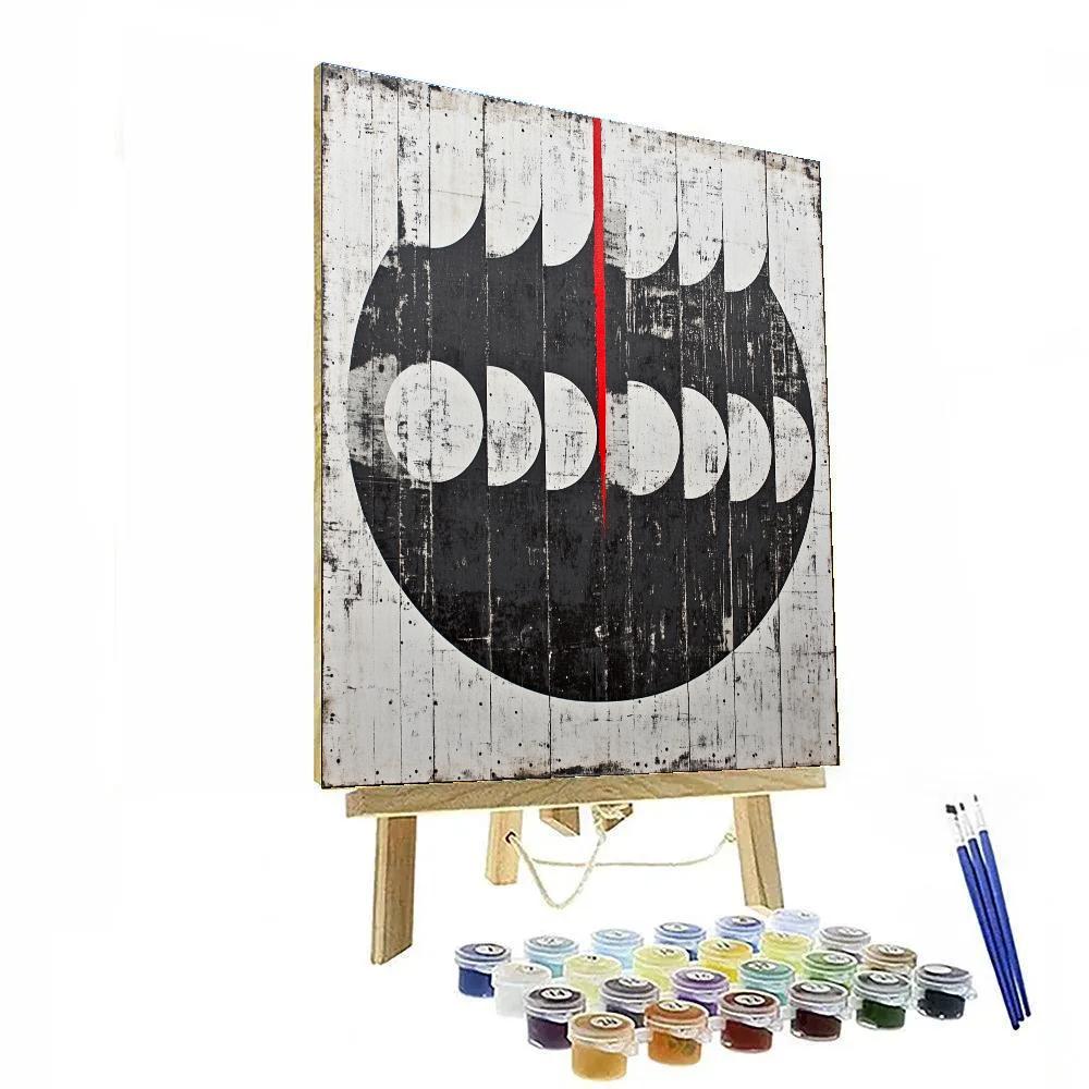 Banksy Inspired Surveillance Society paint by numbers