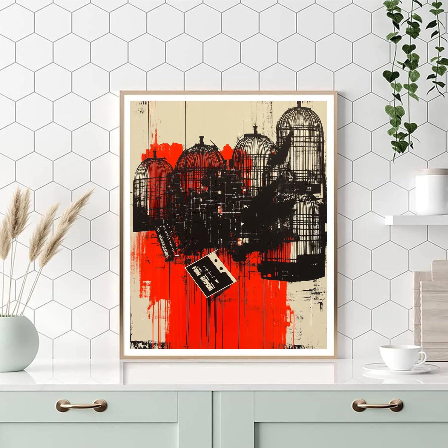 Banksy Inspired Anti Consumerism Circuit DIY paint by numbers