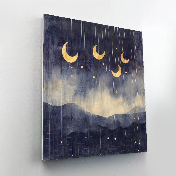 Paul Klee Inspired Nocturne Orbit Painting by numbers kit