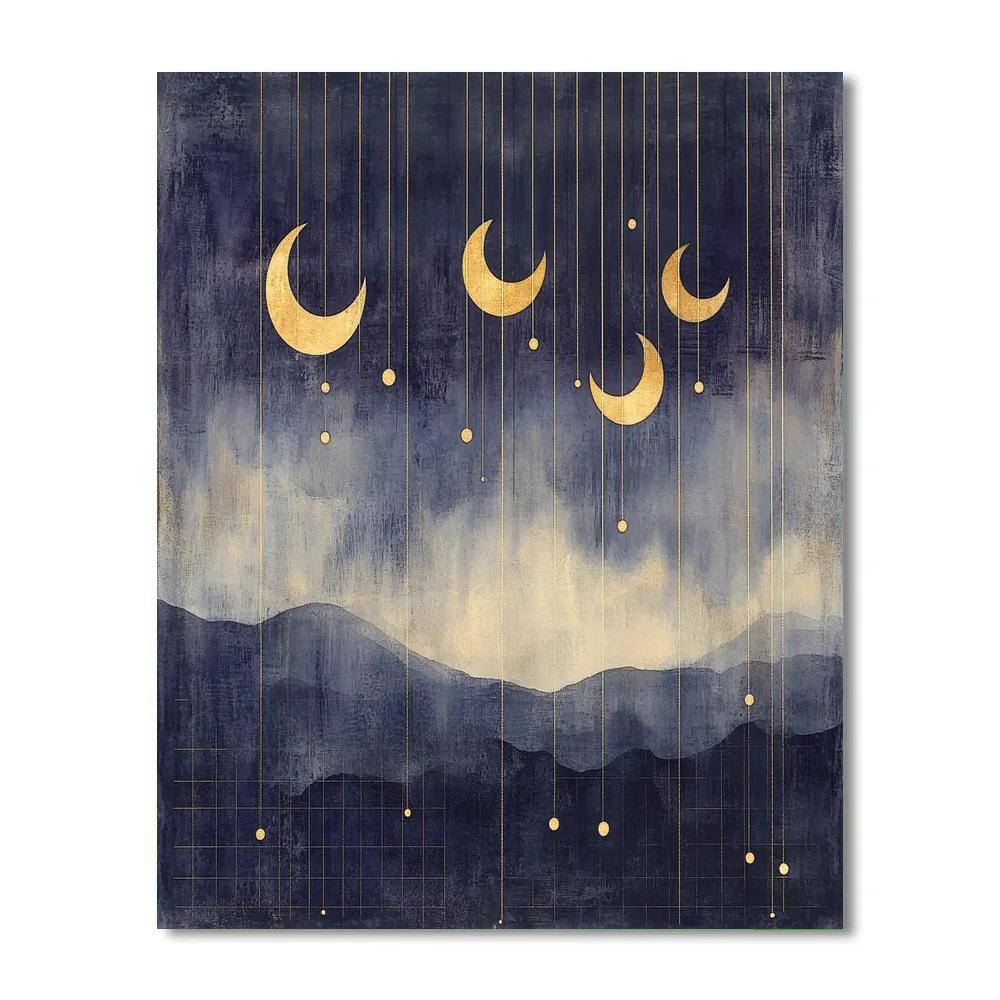 Paul Klee Inspired Nocturne Orbit Painting by numbers kit