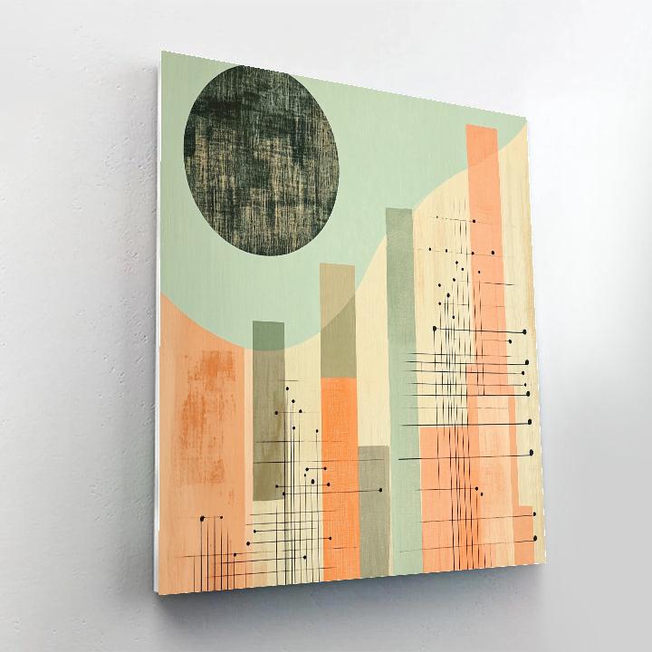 Paul Klee Inspired Earthen Sonata DIY paint by numbers