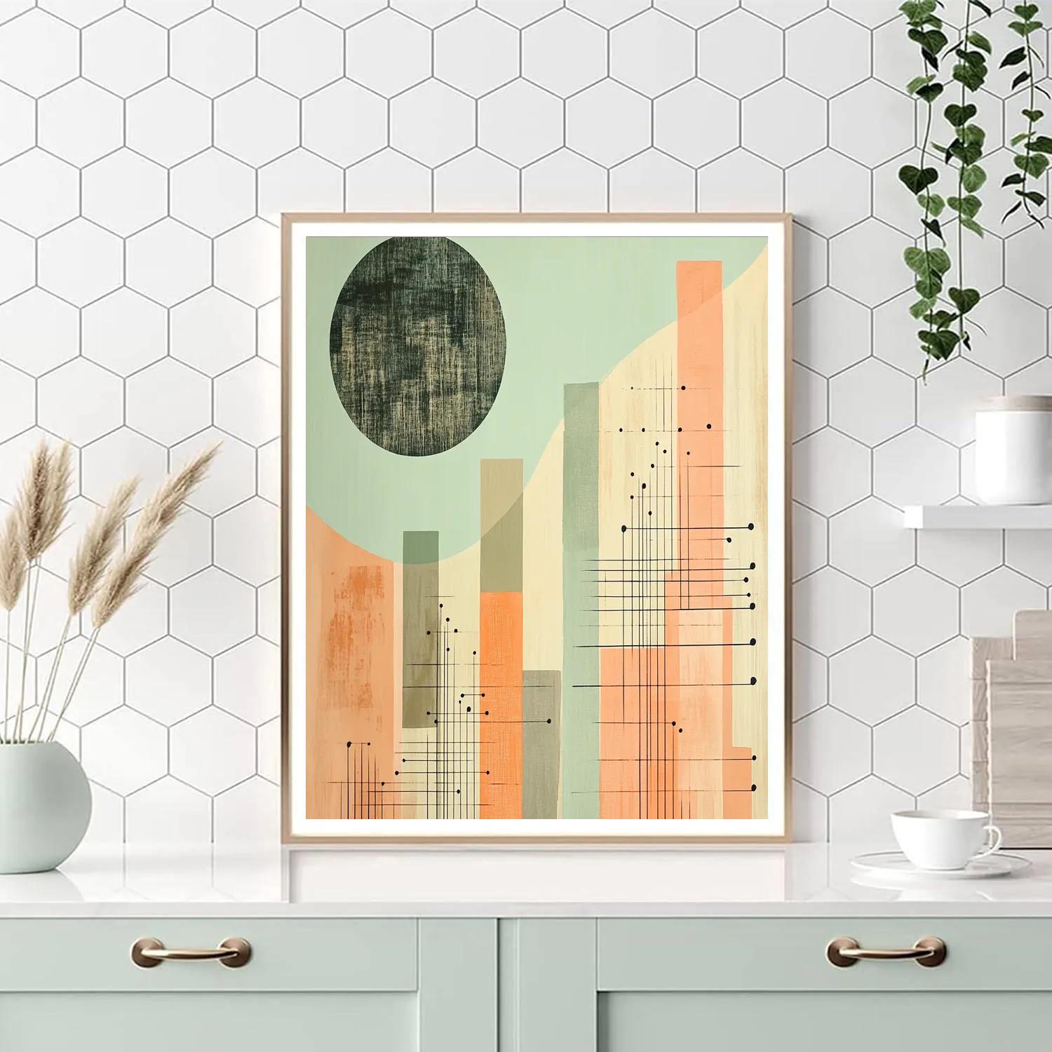 Paul Klee Inspired Earthen Sonata DIY paint by numbers