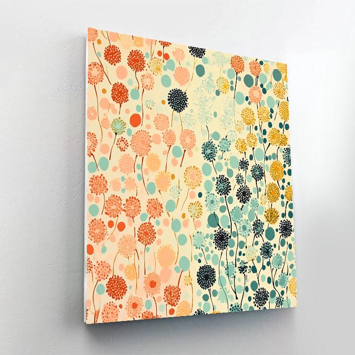 Georges Seurat Inspired Quantum Garden Painting by numbers kit