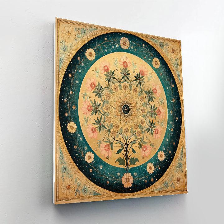 Alphonse Mucha Inspired Celestial Bloom DIY paint by numbers