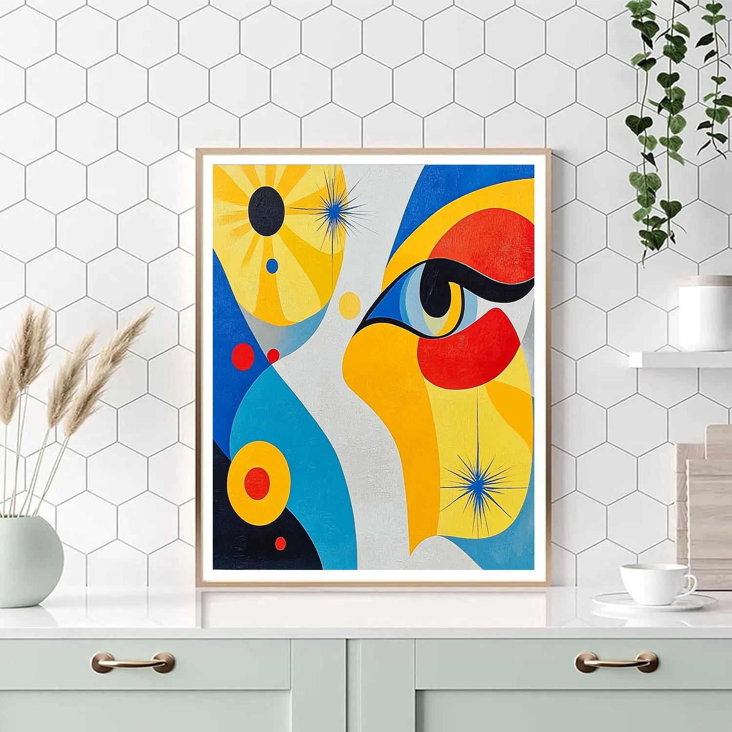 Joan Miró Inspired Harmony Of Dreams paint by numbers