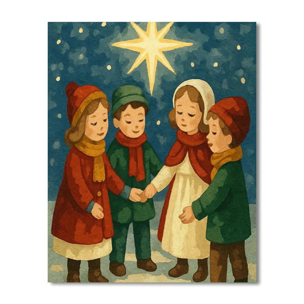Children Of The Star Number painting