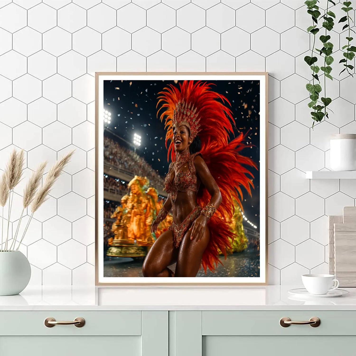 Rio Carnival Parade Night paint by numbers