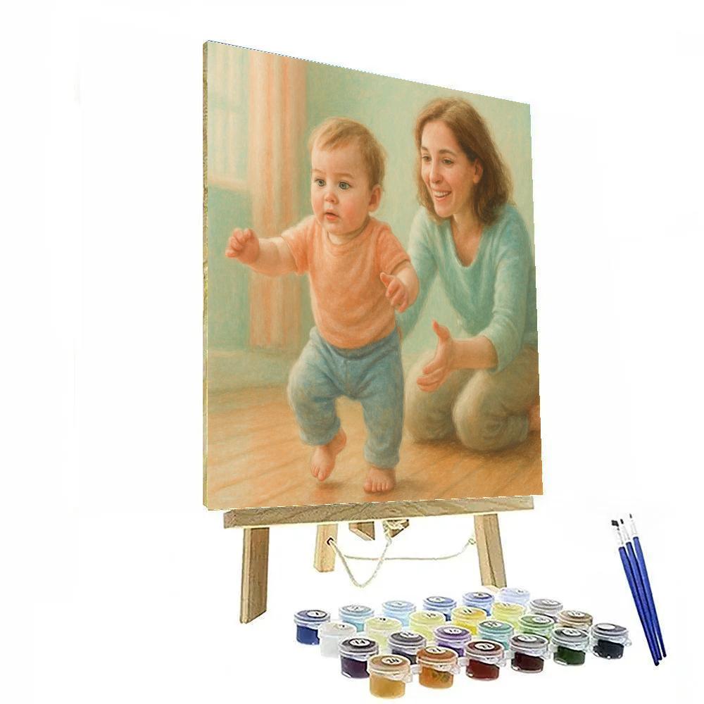 First Steps Promise Painting by numbers kit