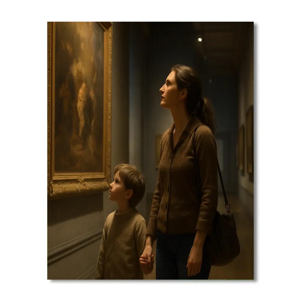 Museum Walkhand Wonder Paint by numbers art