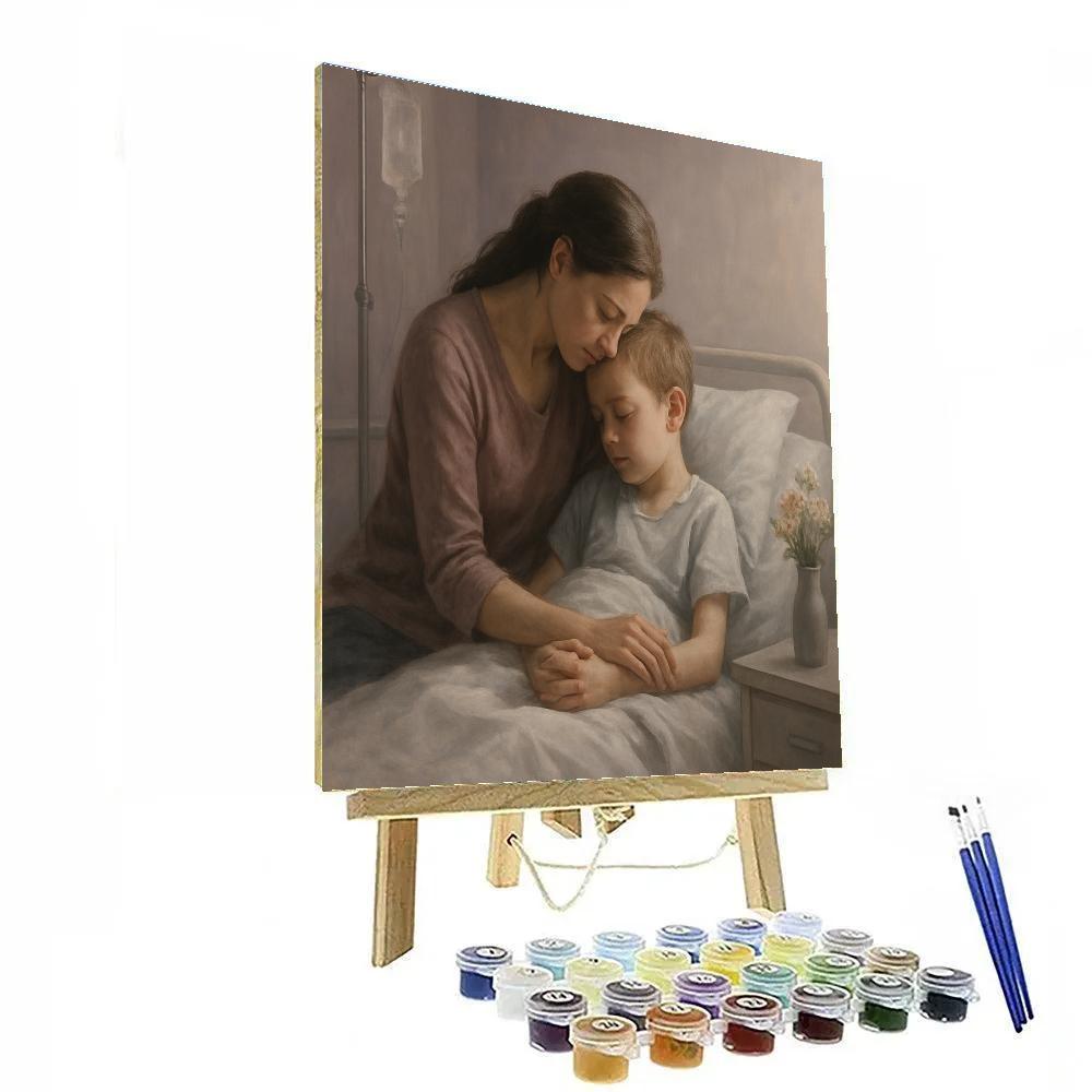 Quiet Healing Hug paint by numbers