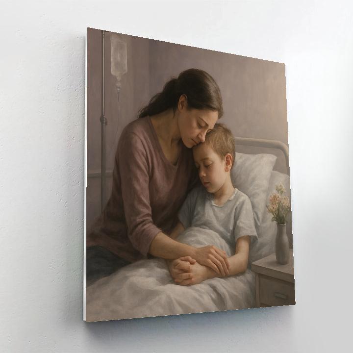 Quiet Healing Hug paint by numbers