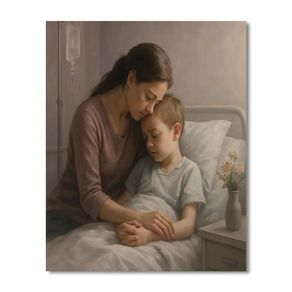 Quiet Healing Hug paint by numbers