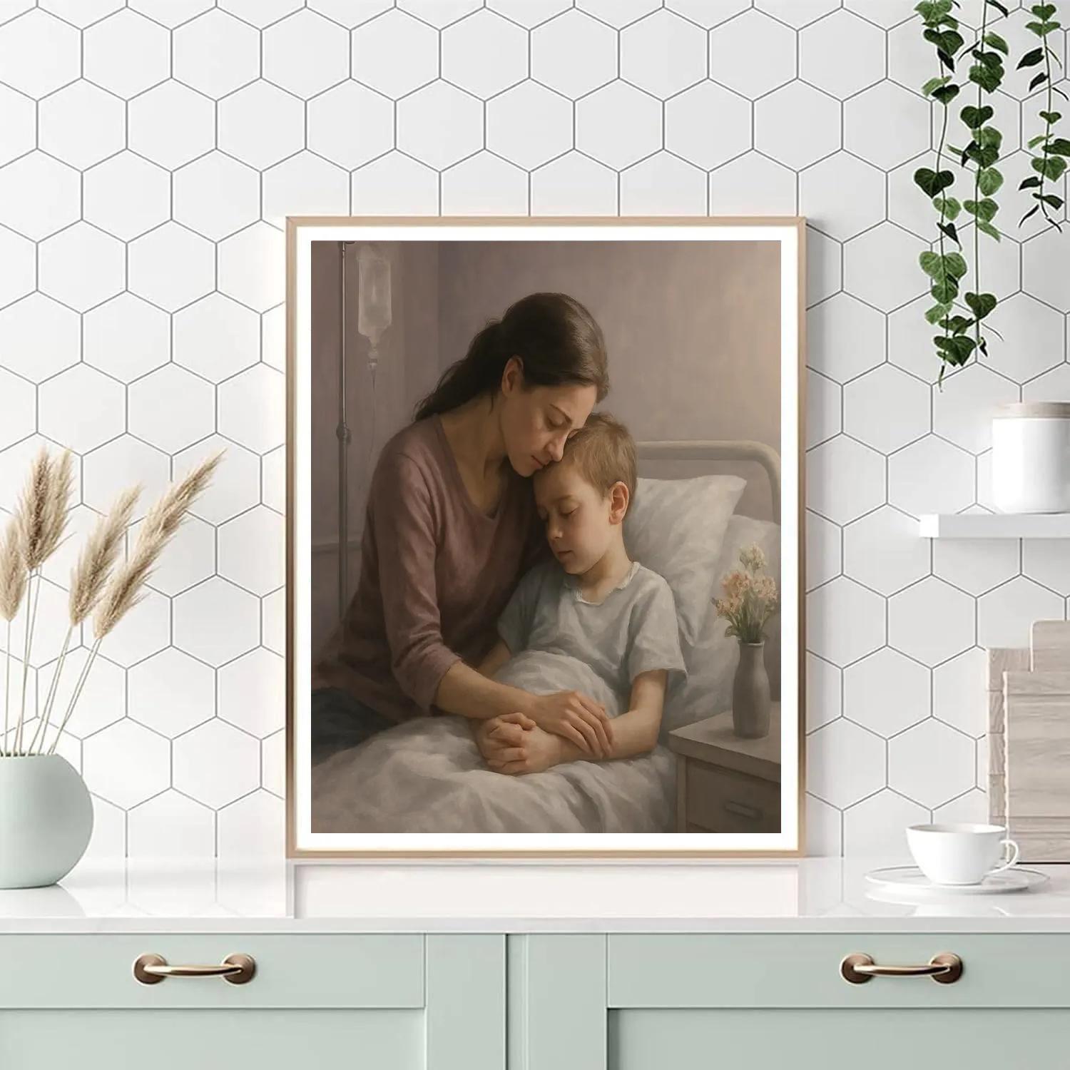 Quiet Healing Hug paint by numbers