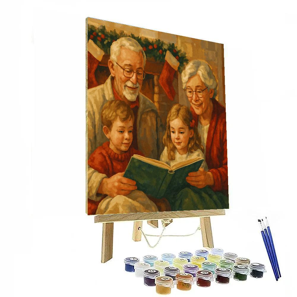 Fireside Storytime Paint by numbers kits