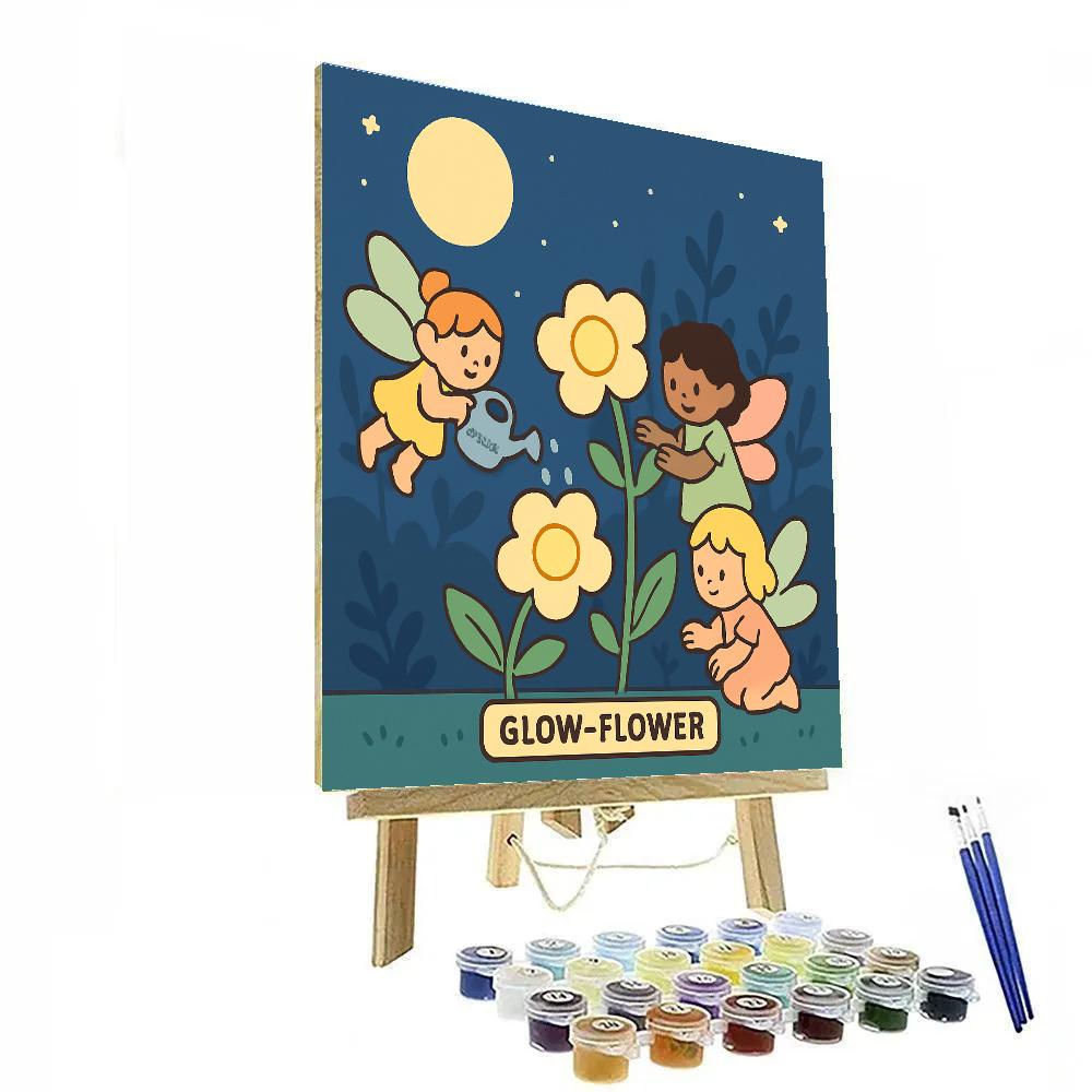 Moon Garden Fairies Numbered painting kits
