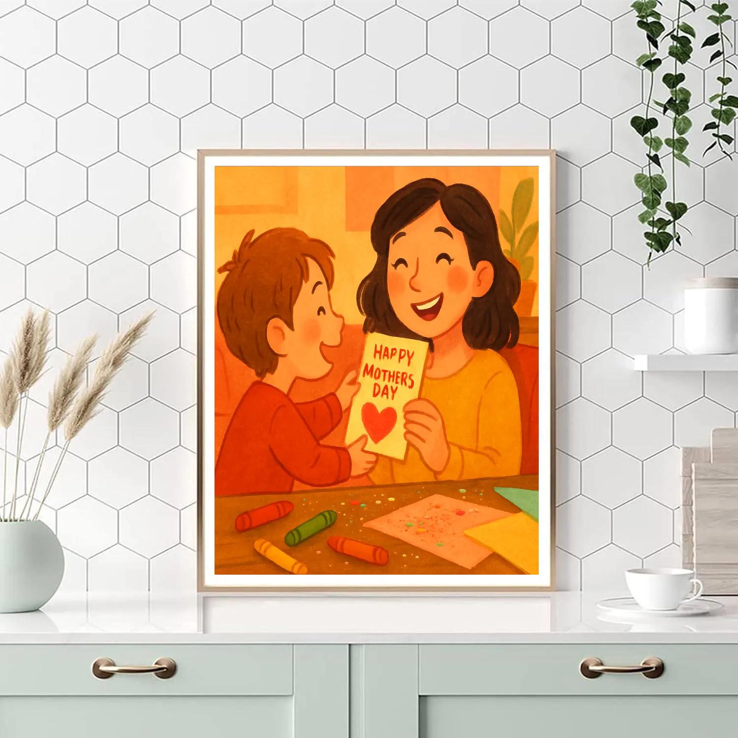 Handcrafted Card Surprise Paint by numbers kits