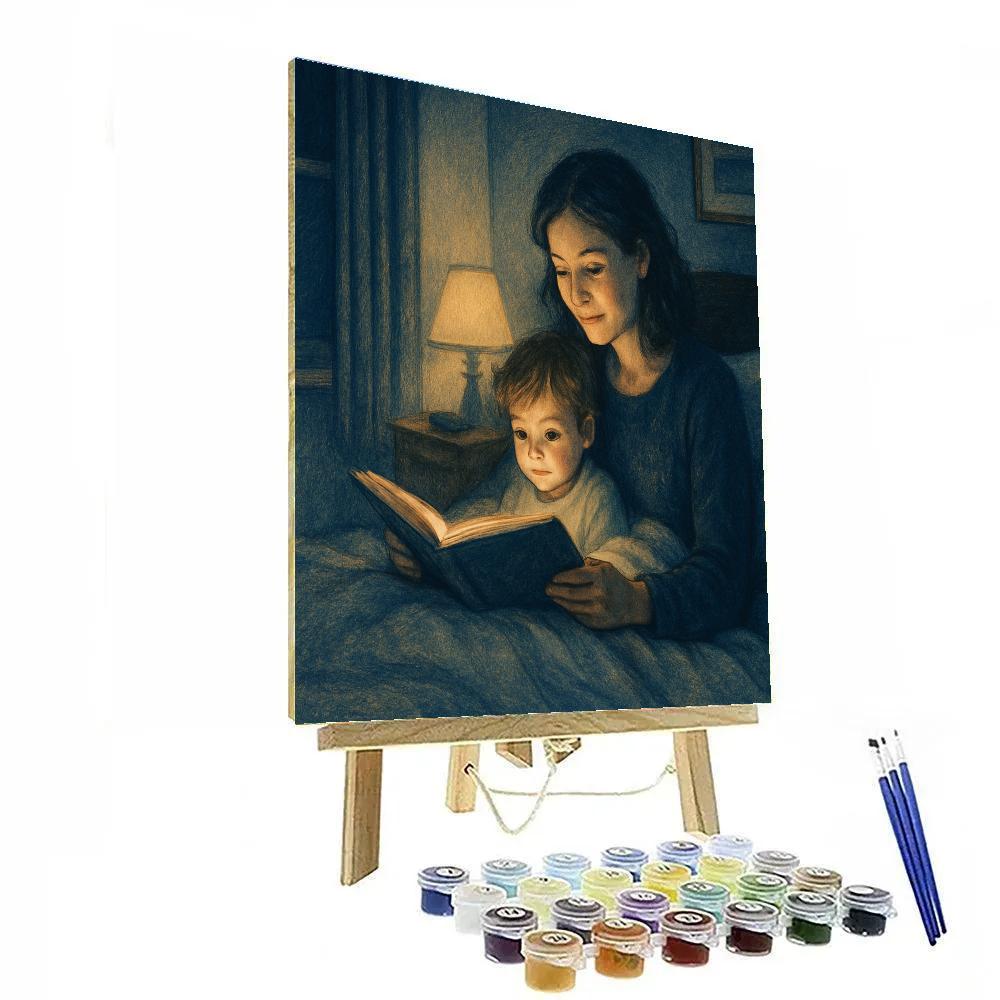 Bedtime Story Bliss Paint by numbers art