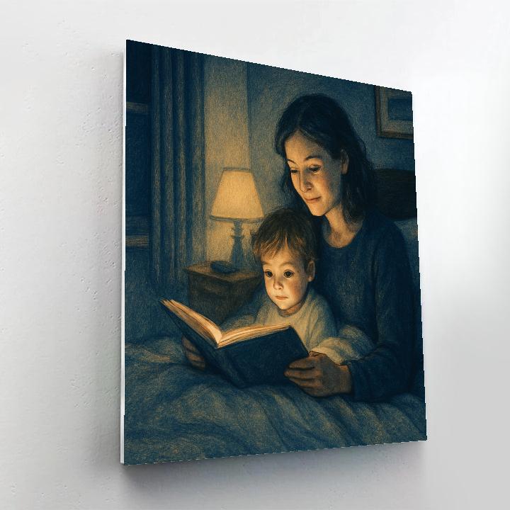 Bedtime Story Bliss Paint by numbers art