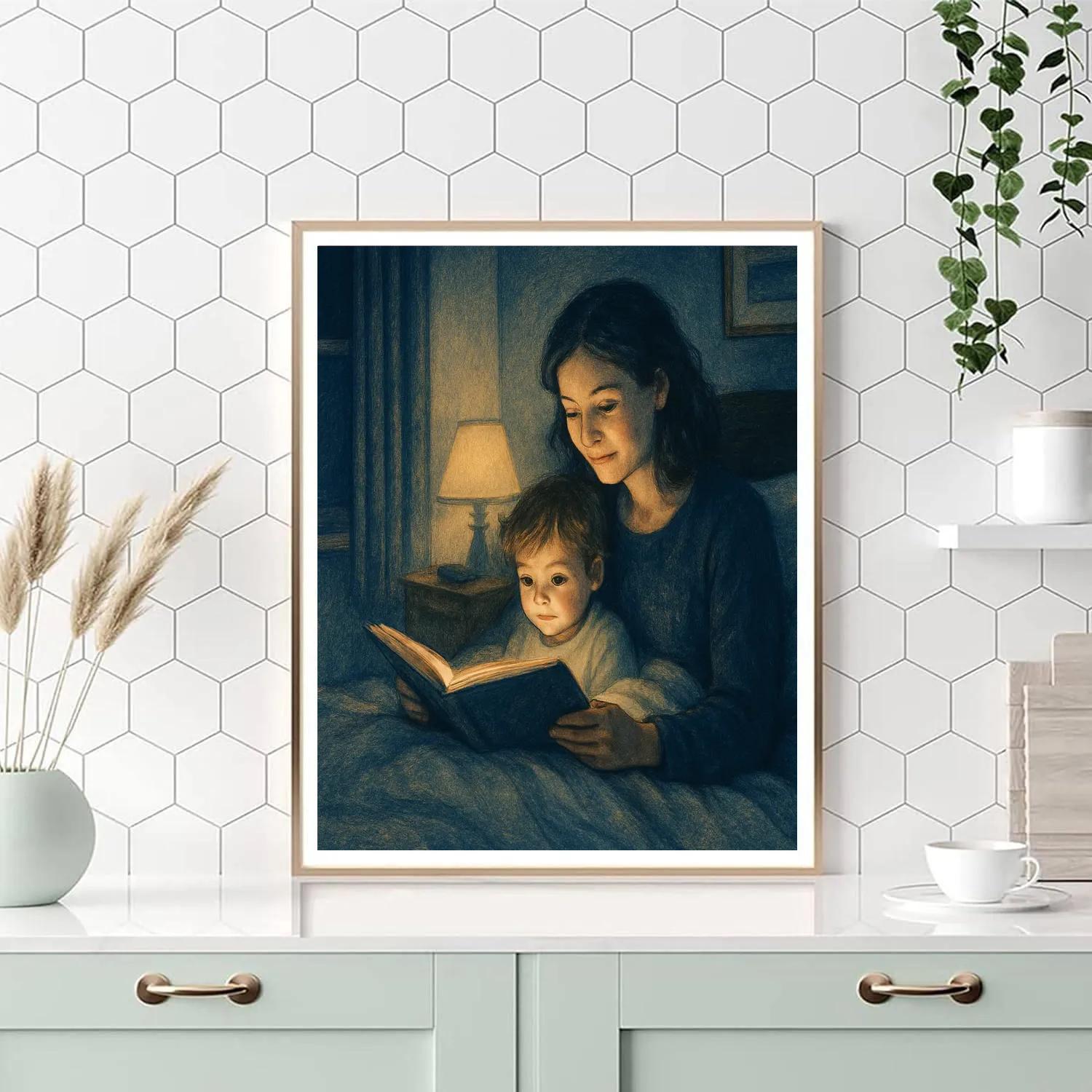 Bedtime Story Bliss Paint by numbers art