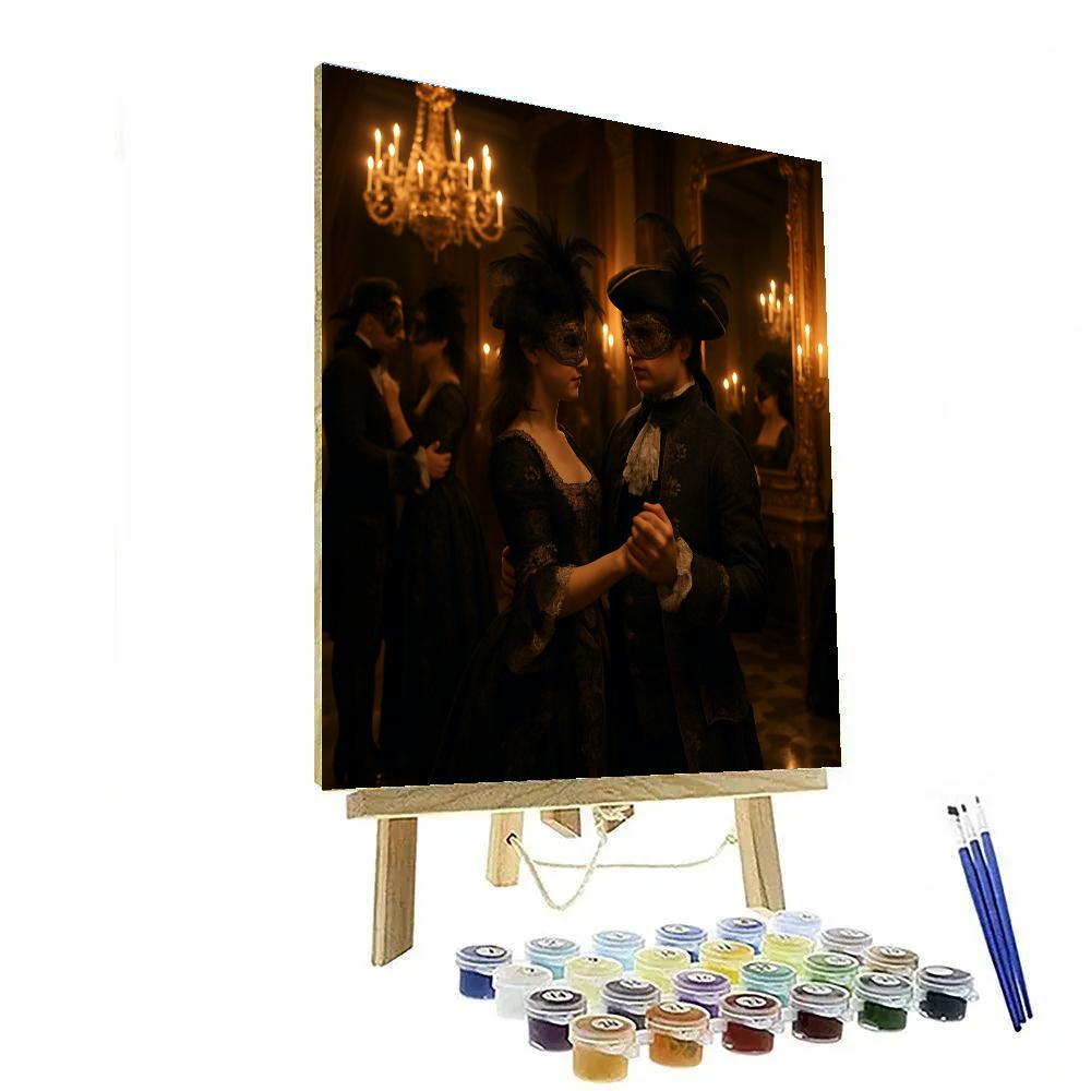 Carnival Of Venice Masquerade Night paint by numbers