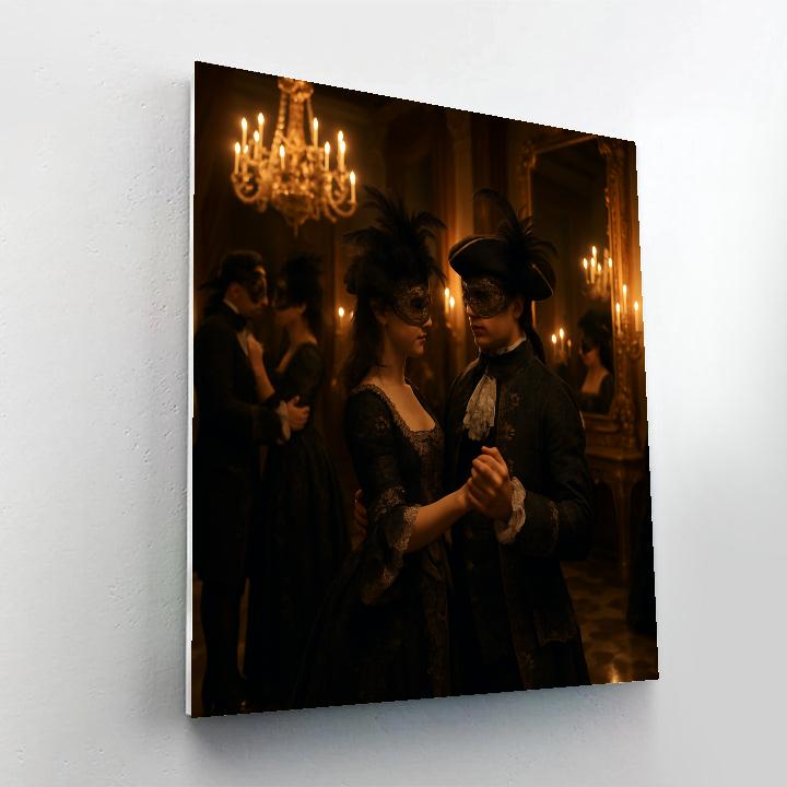 Carnival Of Venice Masquerade Night paint by numbers