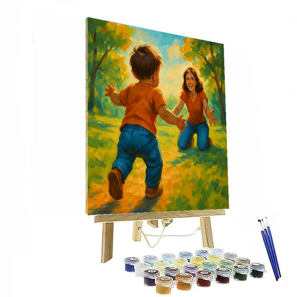 First Steps Joyful Milestone paint by color